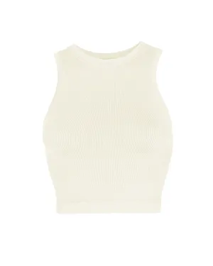 LUMINOUS Ribbed Vest | Cream
