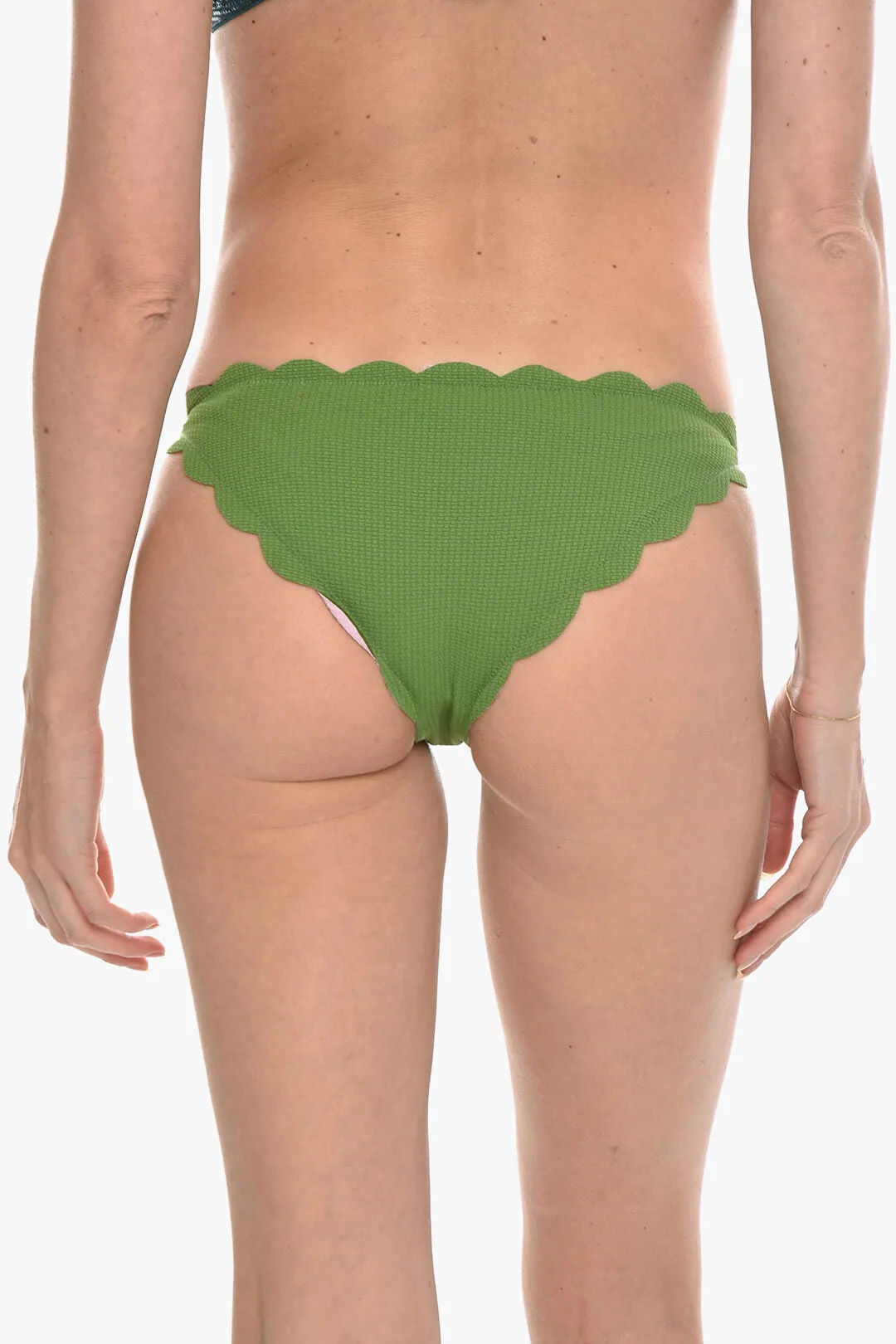 Marysia Reversible Antibes Bikini Bottom With Scalloped Edge Xs Standard Size