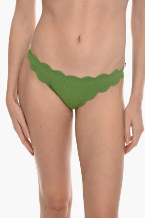 Marysia Reversible Antibes Bikini Bottom With Scalloped Edge Xs Standard Size