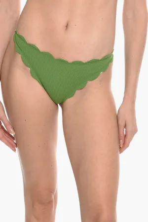 Marysia Scalloped Edges Reversible North Bikini Bottom M Standard Size