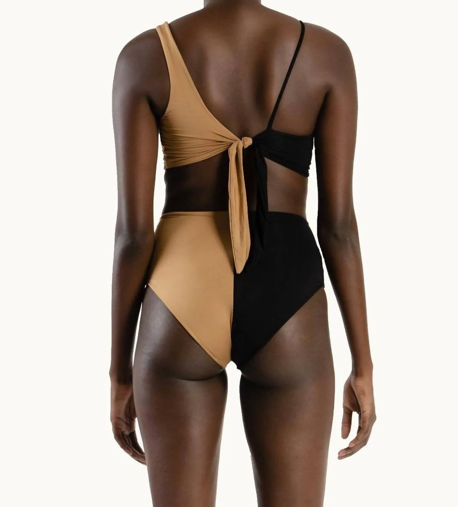 Mena Two Piece In Bronze Brown-Black