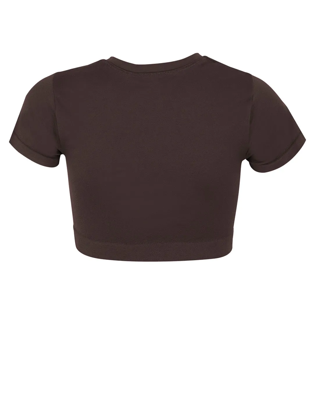 MINDFUL Crop Top | Chocolate Brown