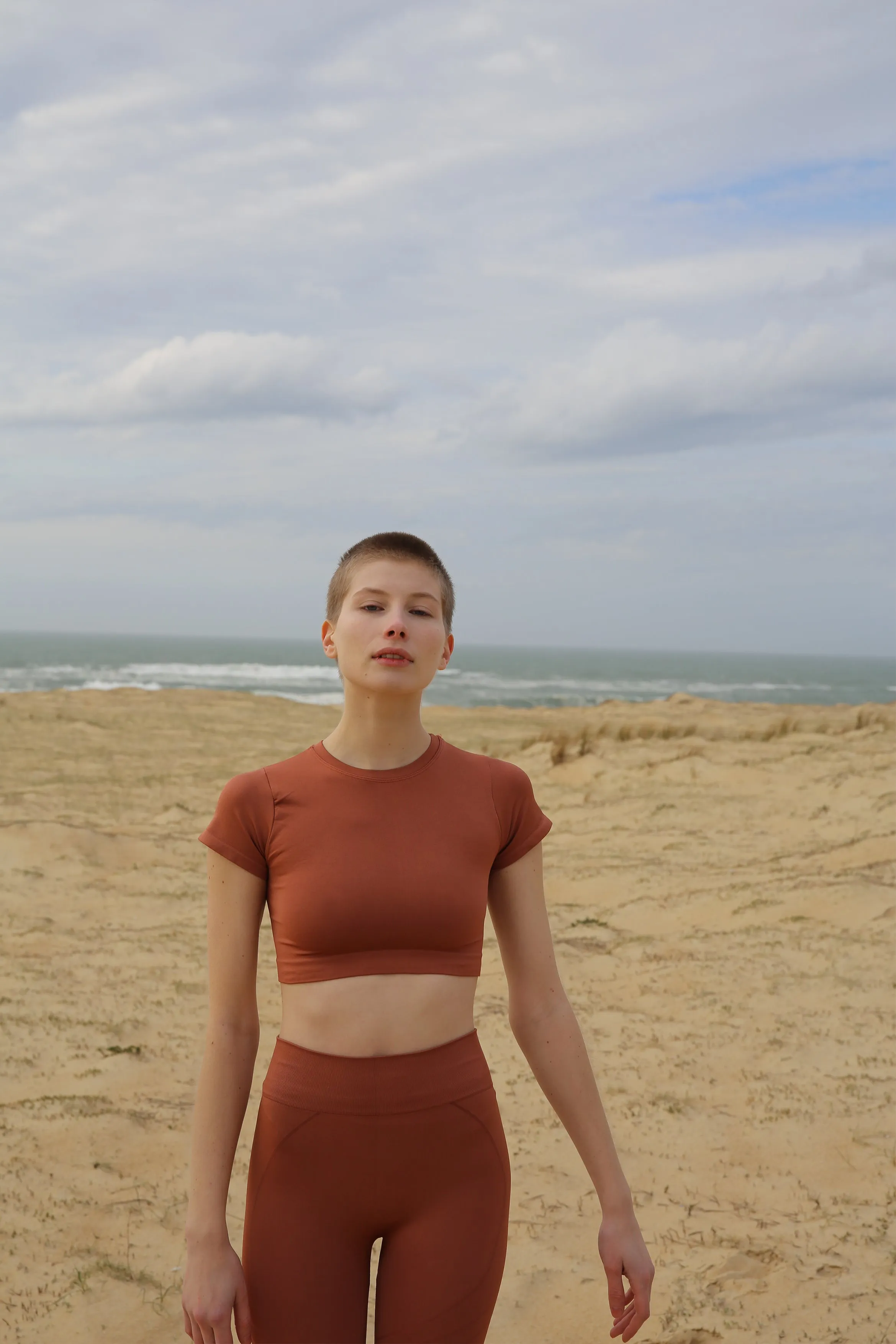 MINDFUL Crop Top | Rusty Pink