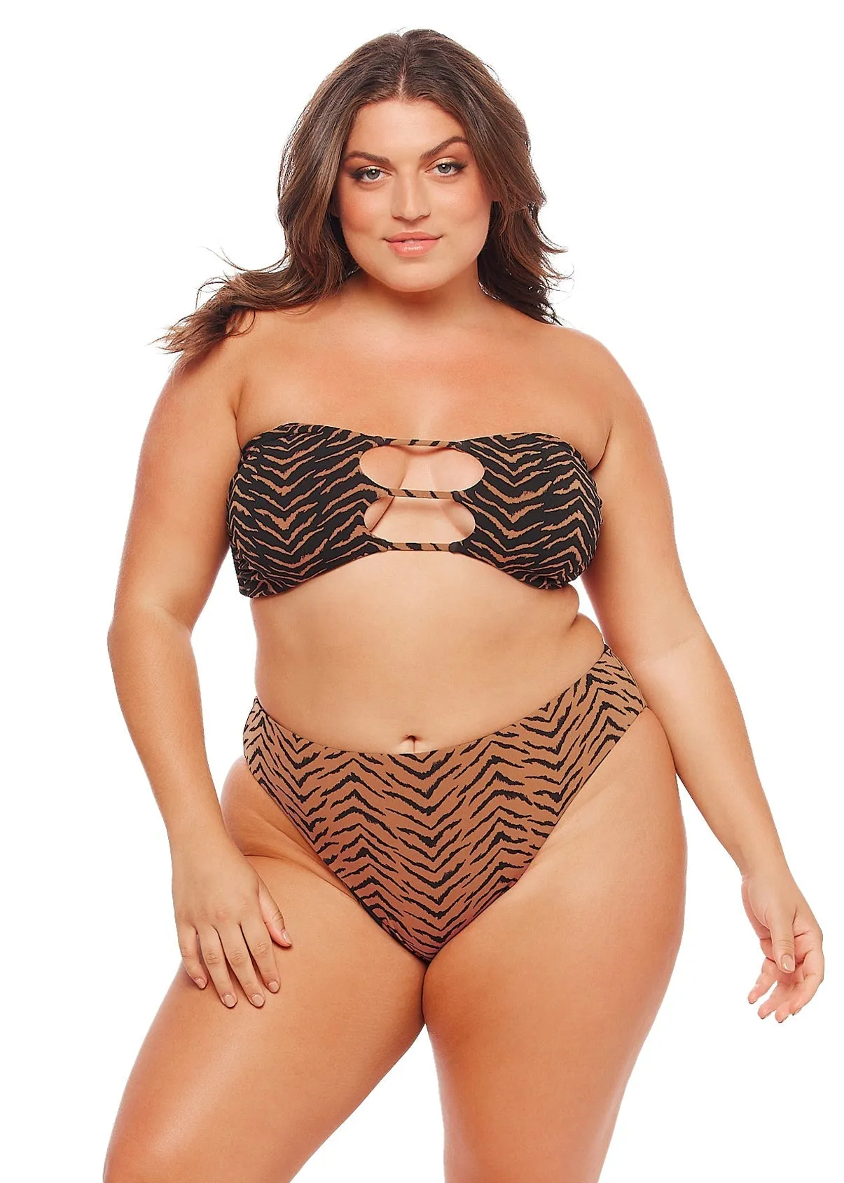 Monaco Bottom - Tiger Switch Reversible Print