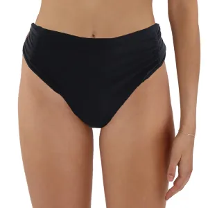 Plus Womens Solid Hipster Swim Bottom Separates