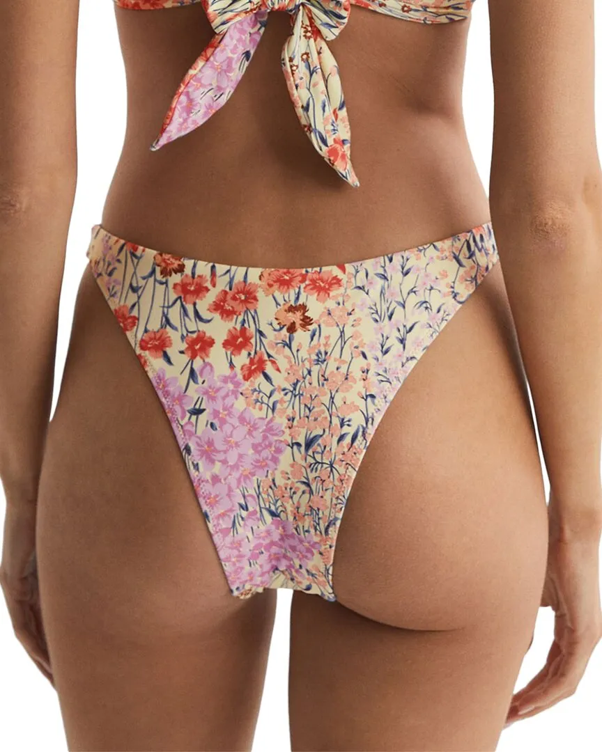 Reiss Lola Floral Print Bikini Bottom