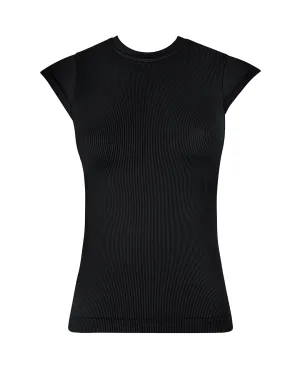 ROUSE Ribbed Top | Black