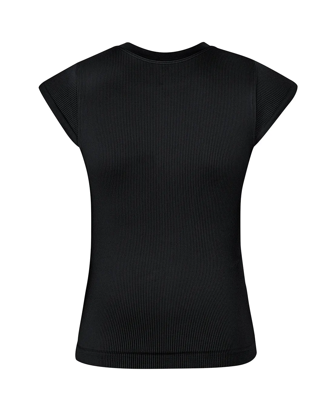 ROUSE Ribbed Top | Black