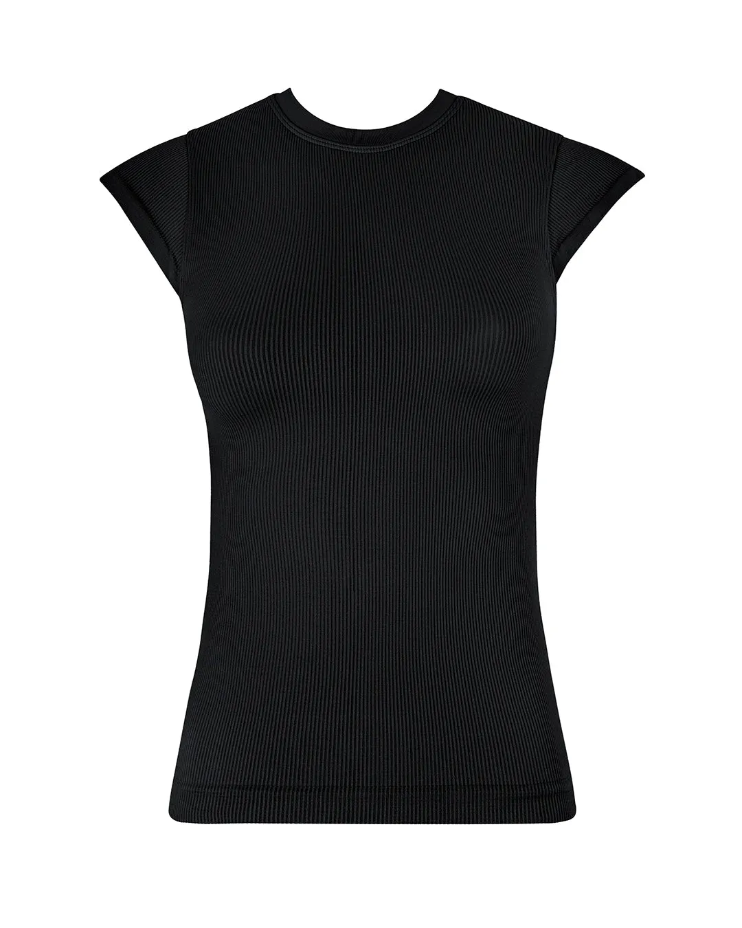 ROUSE Ribbed Top | Black
