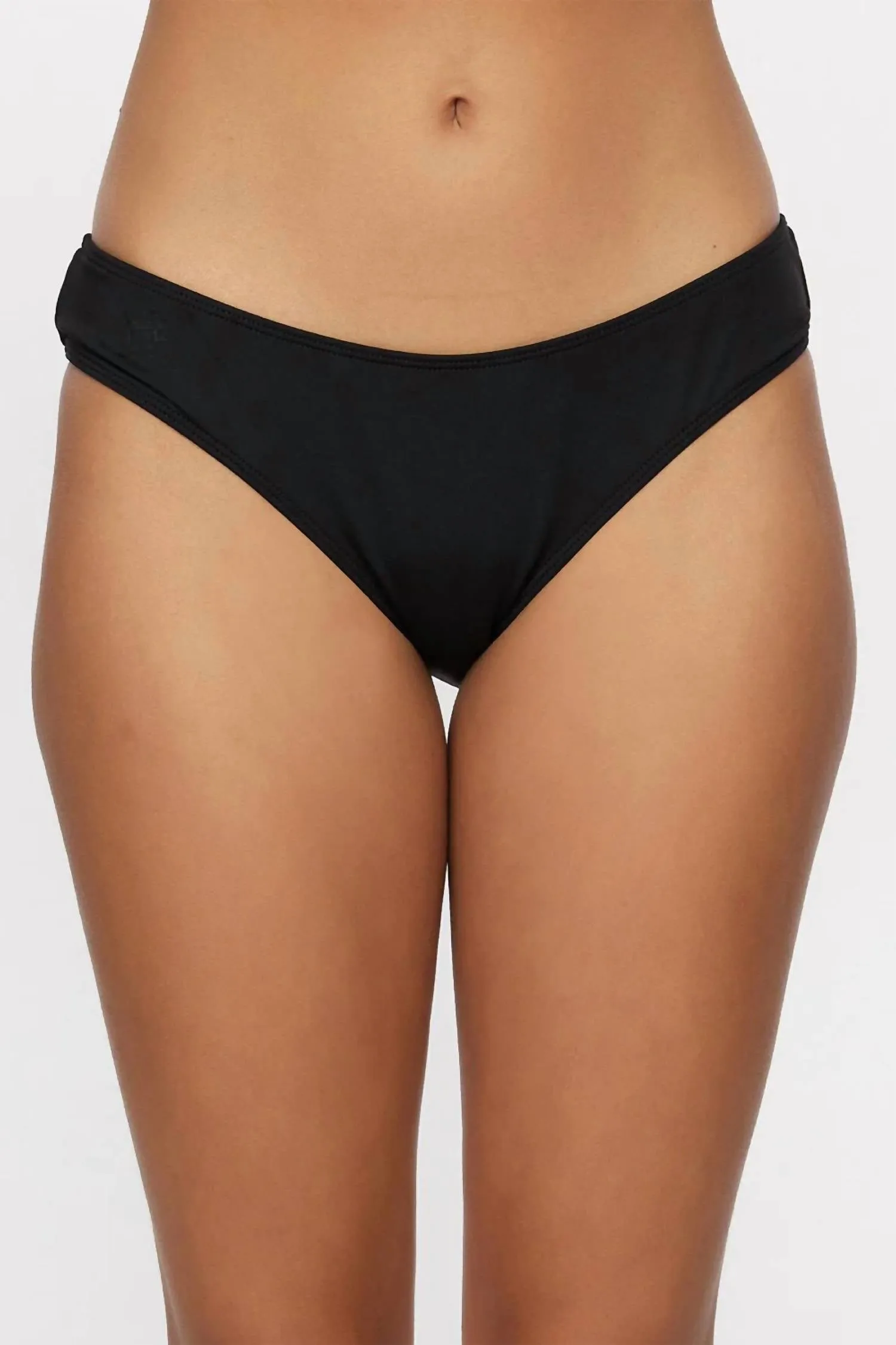 Saltwater Solids Matira Bottom In Black