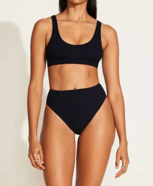Sienna High Waist Bottom In Black