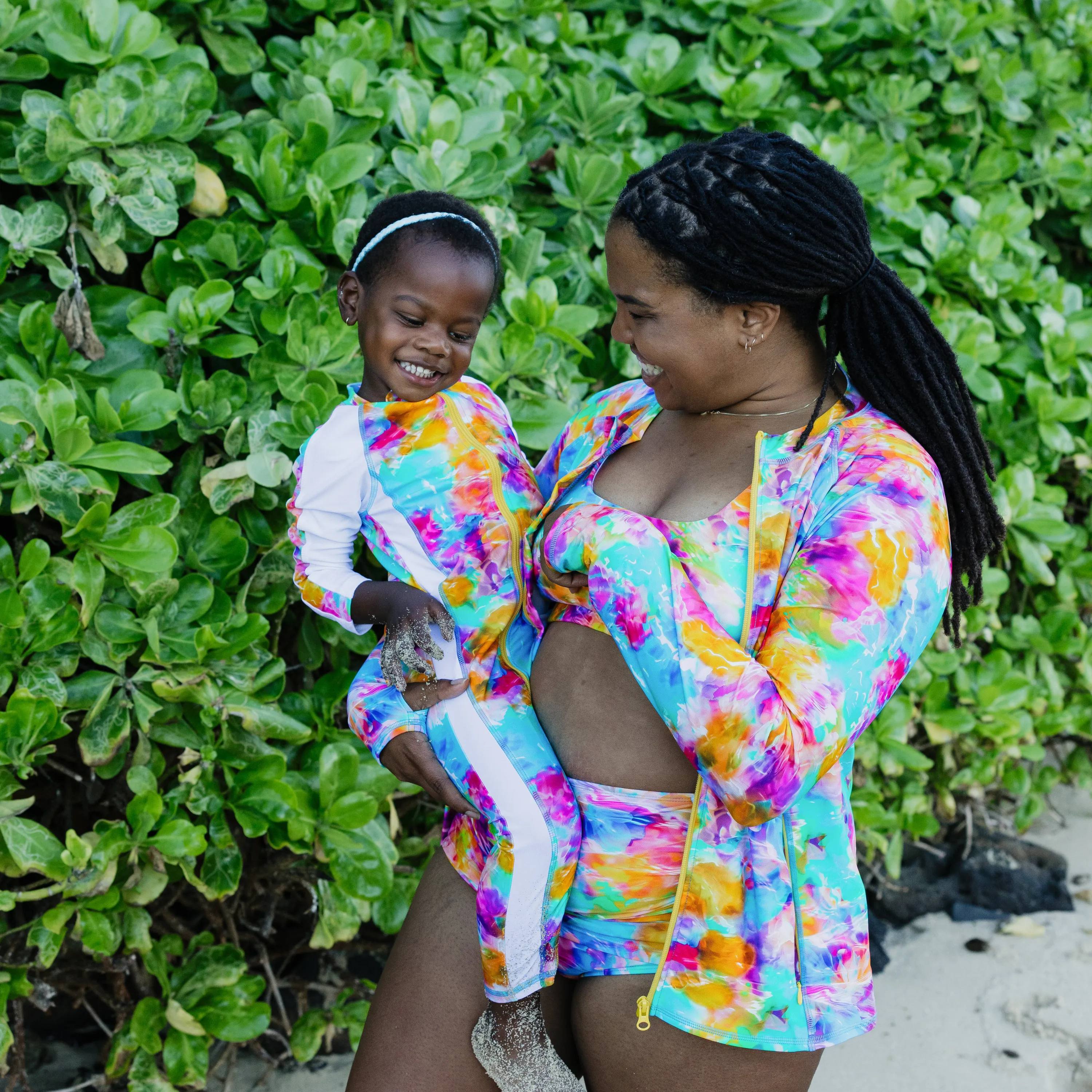 Sunsuit - Long Sleeve Romper Swimsuit | "Impressions"