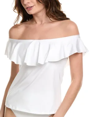 Trina Turk Monaco Ruffle Tankini Top