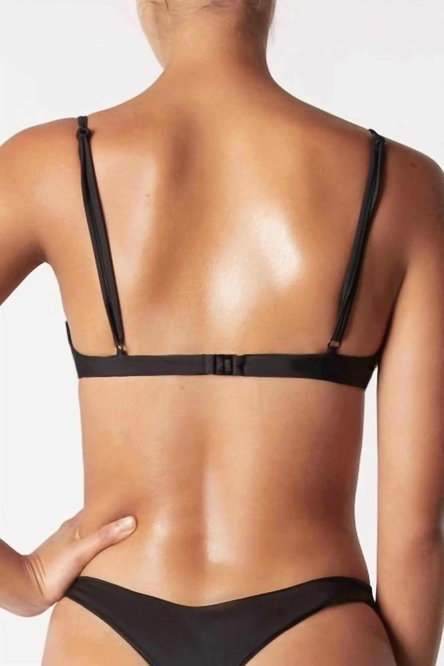 Underwire Bikini Top In Black