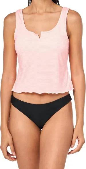 Vida Notchneck Tankini In Newport