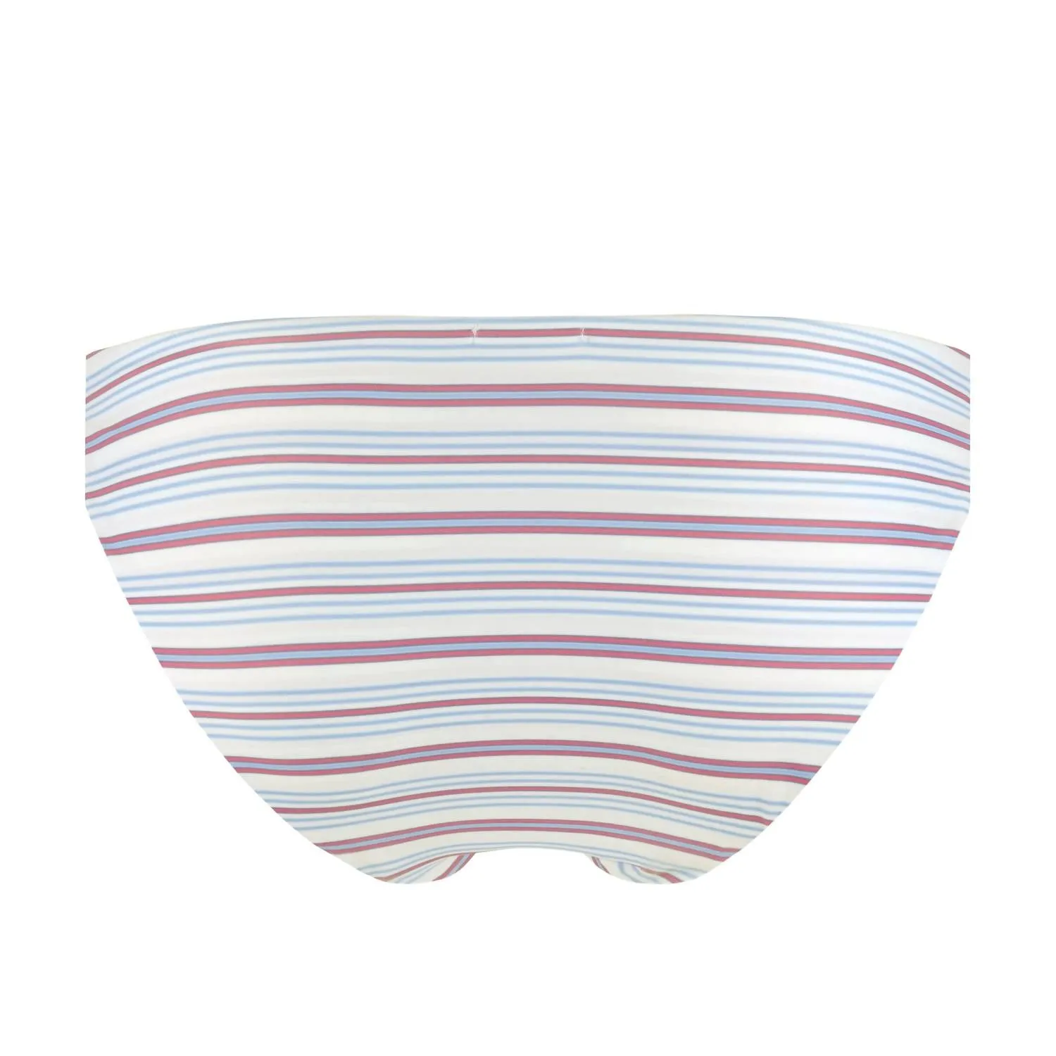 Vintage Stripe Low Waist Bikini Bottom In Multi