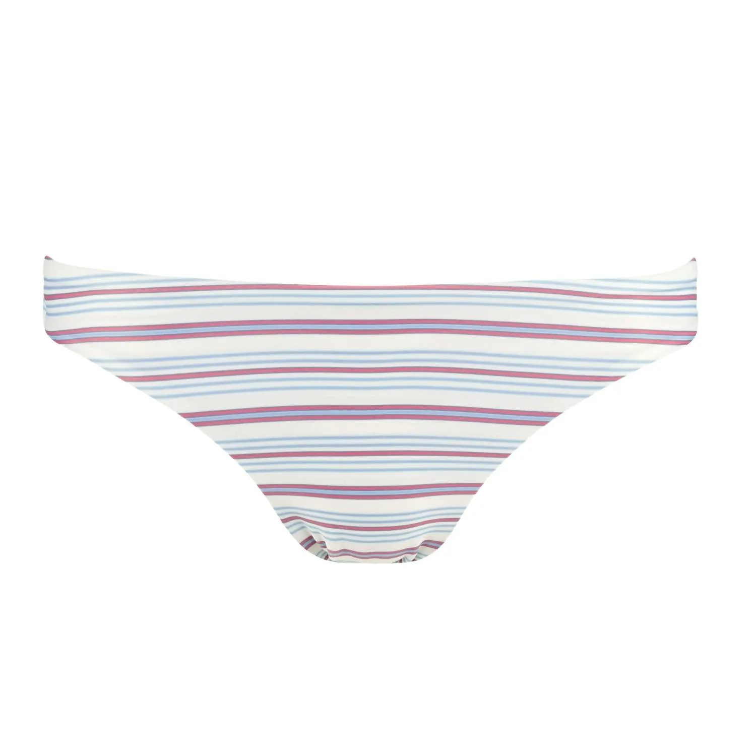 Vintage Stripe Low Waist Bikini Bottom In Multi