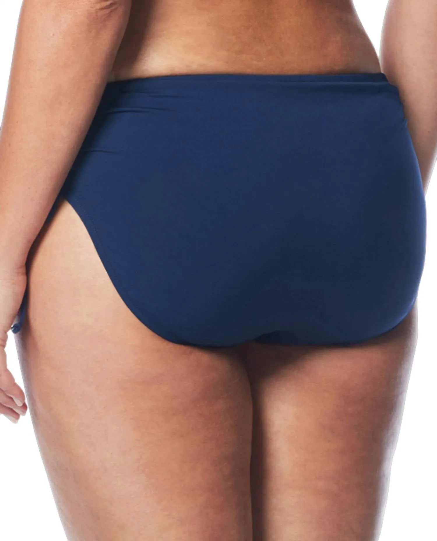 Women's Adjustable Tie Brief - Plus In Navy