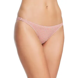 Womens Check Print Hipster Swim Bottom Separates