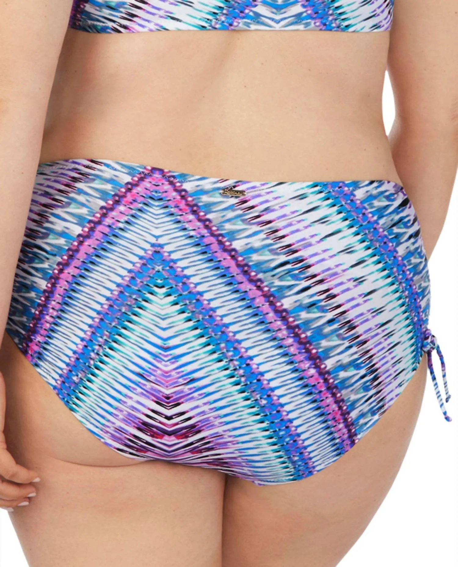 Women's Curve Adjustable Hipster Bikini Bottom - Plus In Stolen Heart