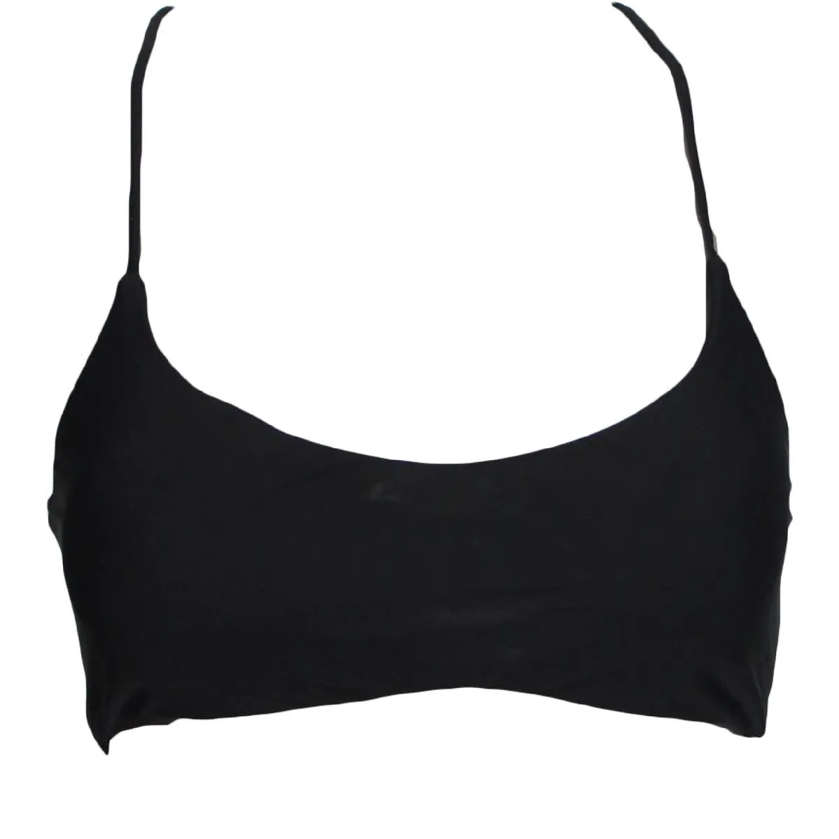 Womens Cut-Out Racerback Swim Top Separates