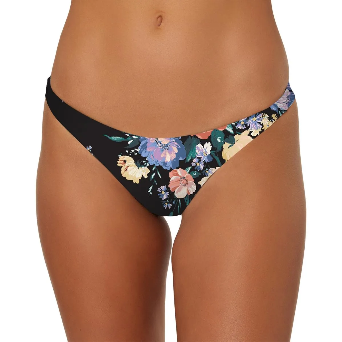Womens Floral Bikini Swim Bottom Separates