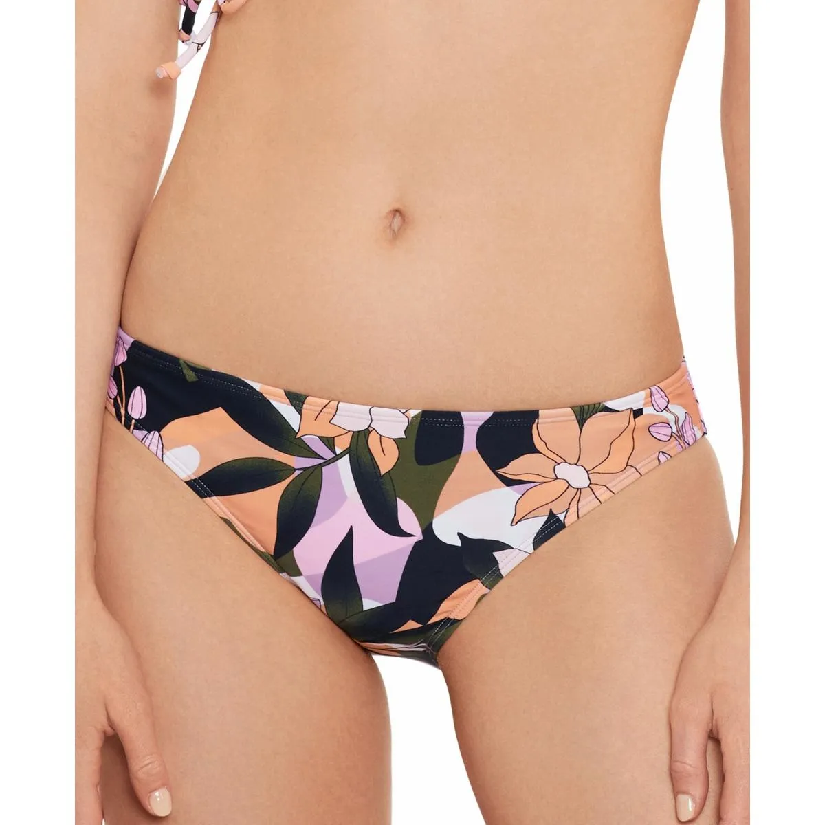 Womens Floral Hipster Swim Bottom Separates