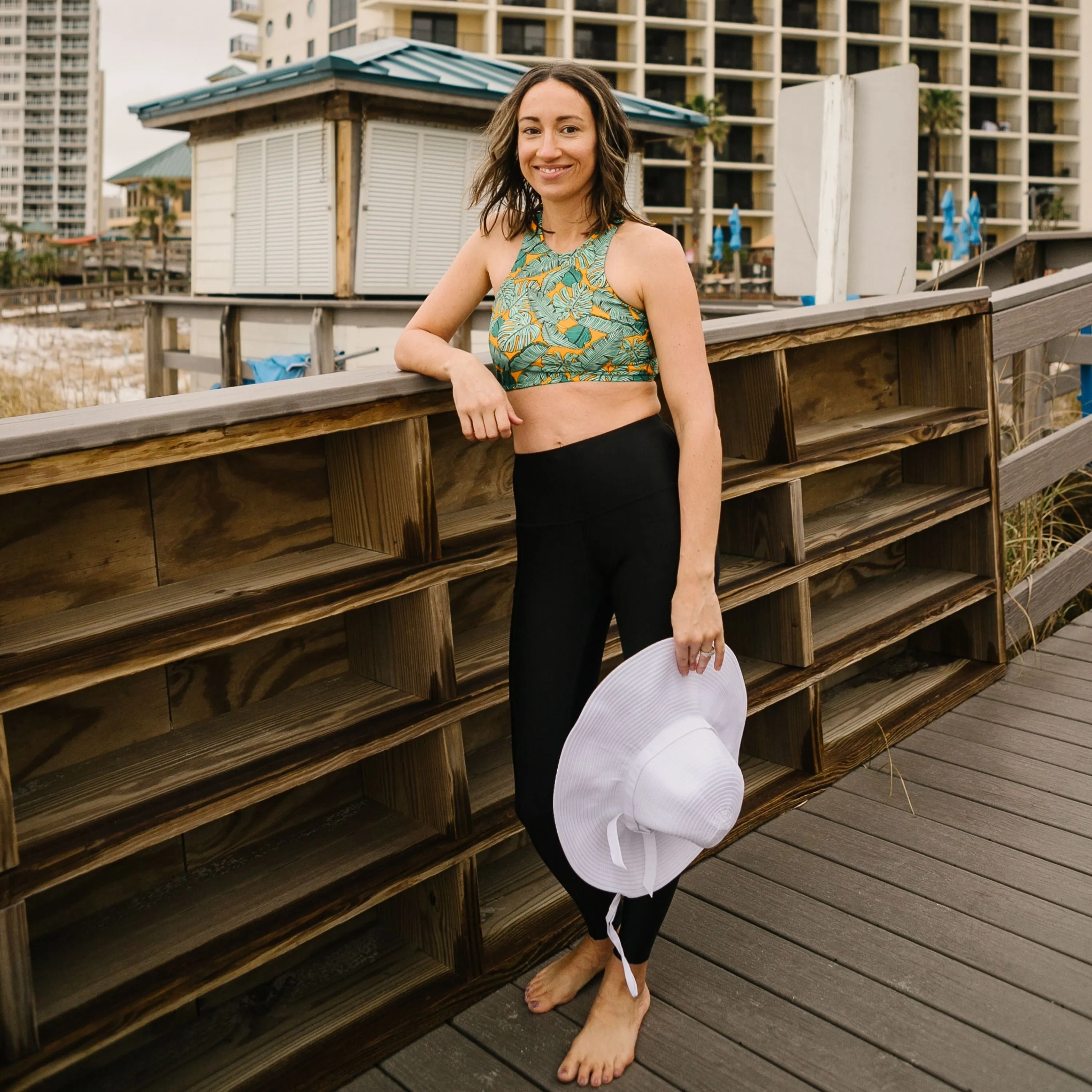 Women's Halter Bikini Top | "The Tropics"