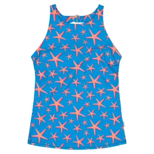 Womens High Neck Fitted Tankini Top | Starfish