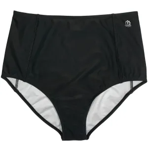 Women's High Waist Bikini Bottoms | "Black"