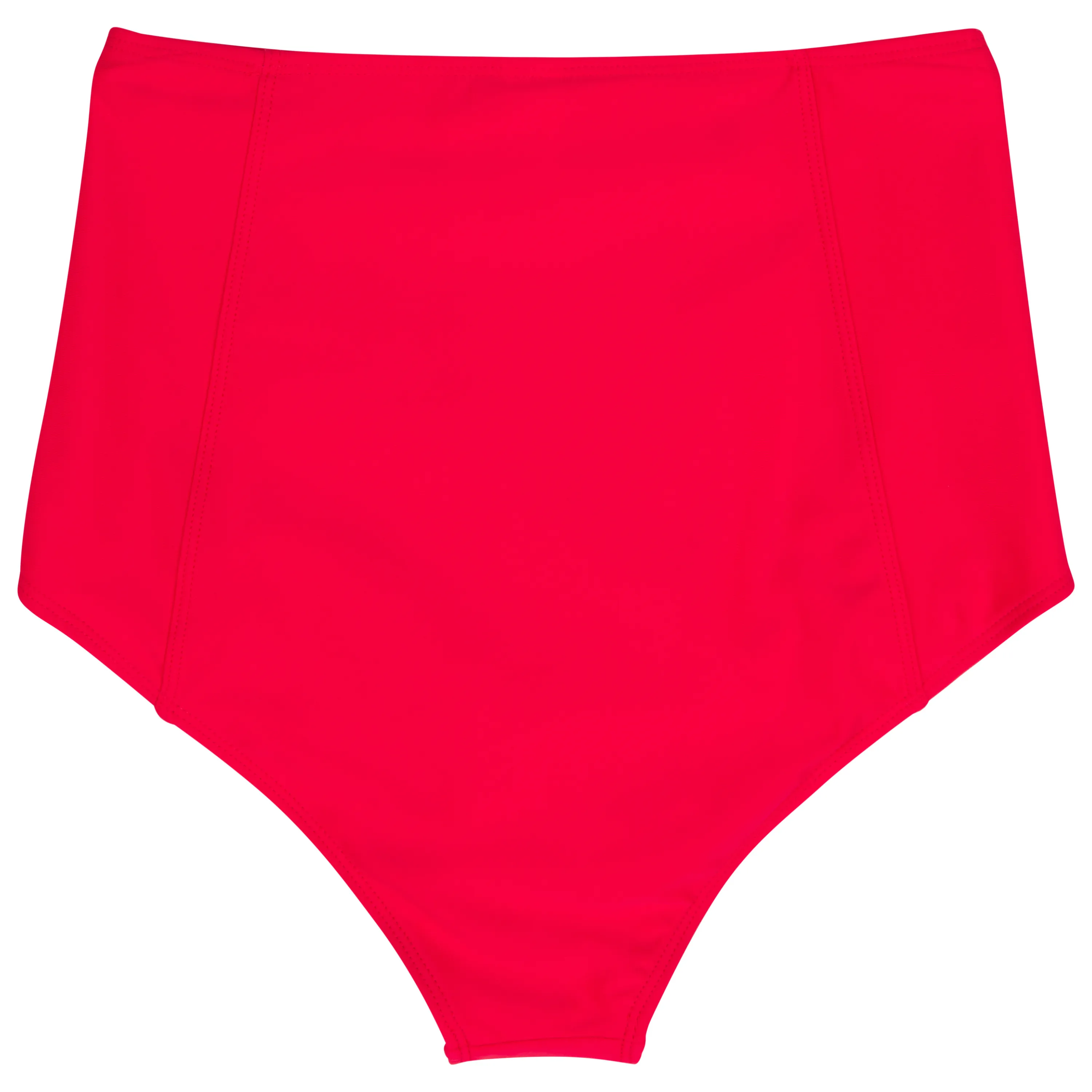 Women's High Waist Bikini Bottoms | "Red"