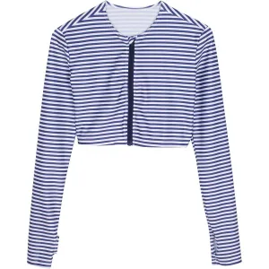 Women's Long Sleeve Crop Rash Guard | Stunner