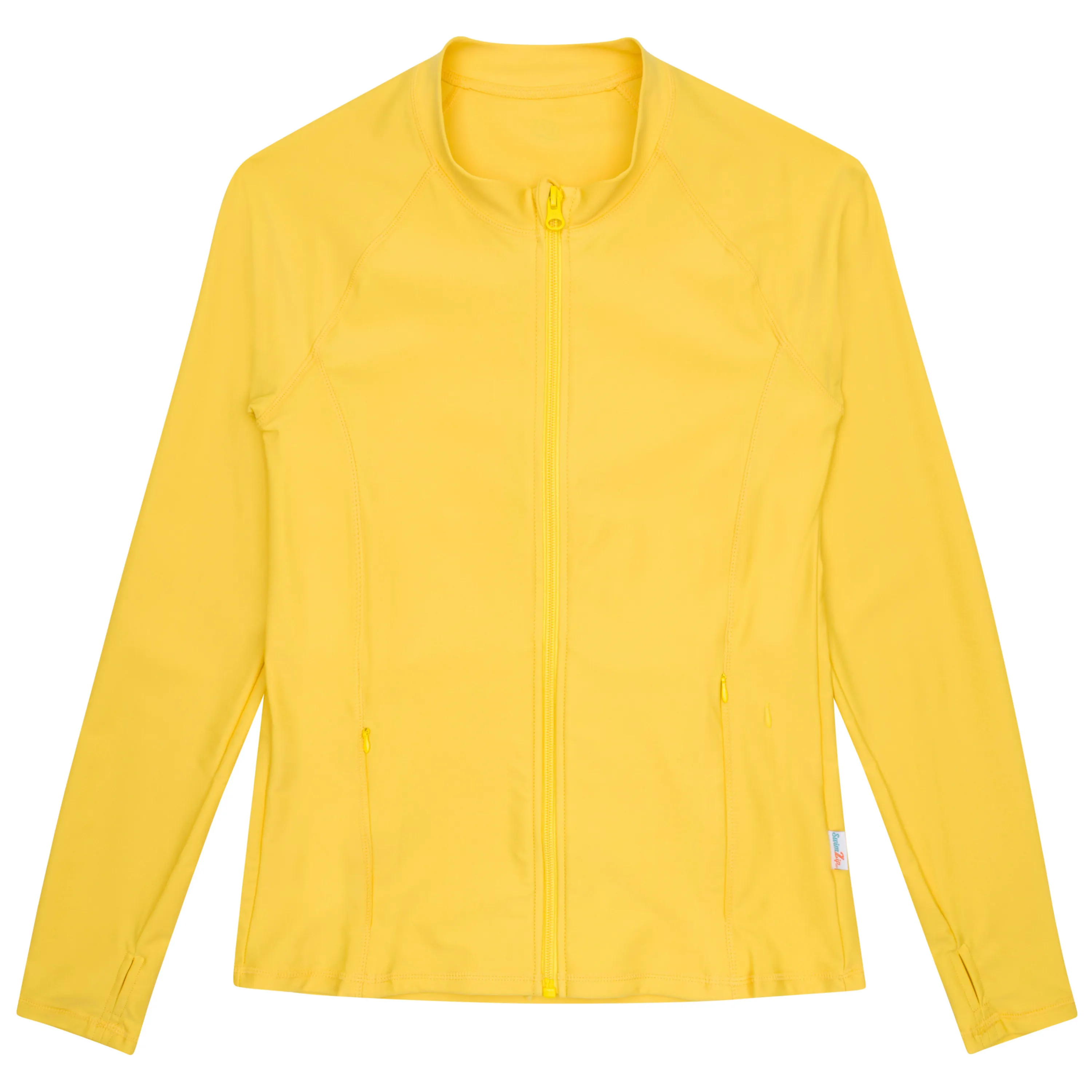Women's Long Sleeve Rash Guard with Pockets | "Yellow"