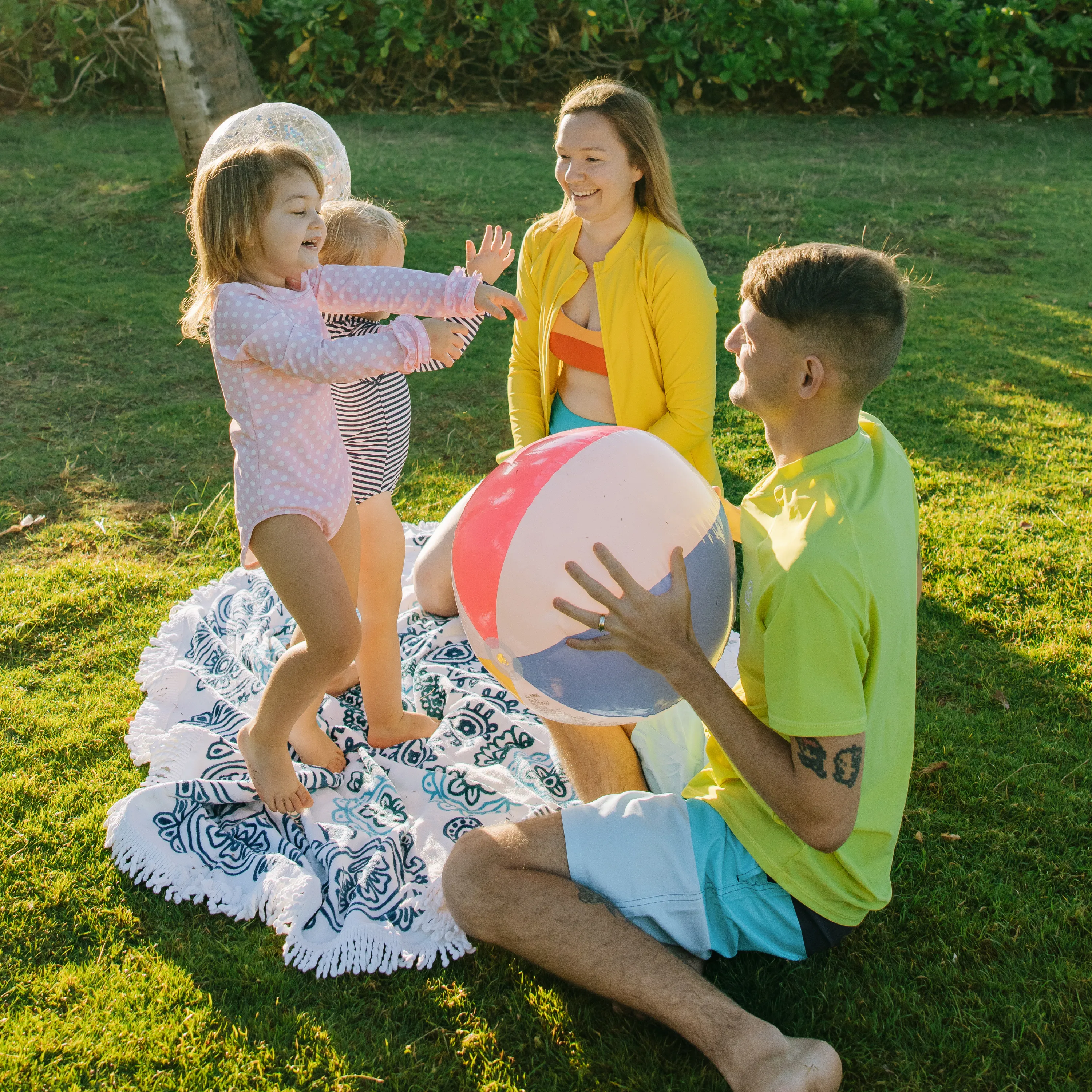 Women's Long Sleeve Rash Guard with Pockets | "Yellow"