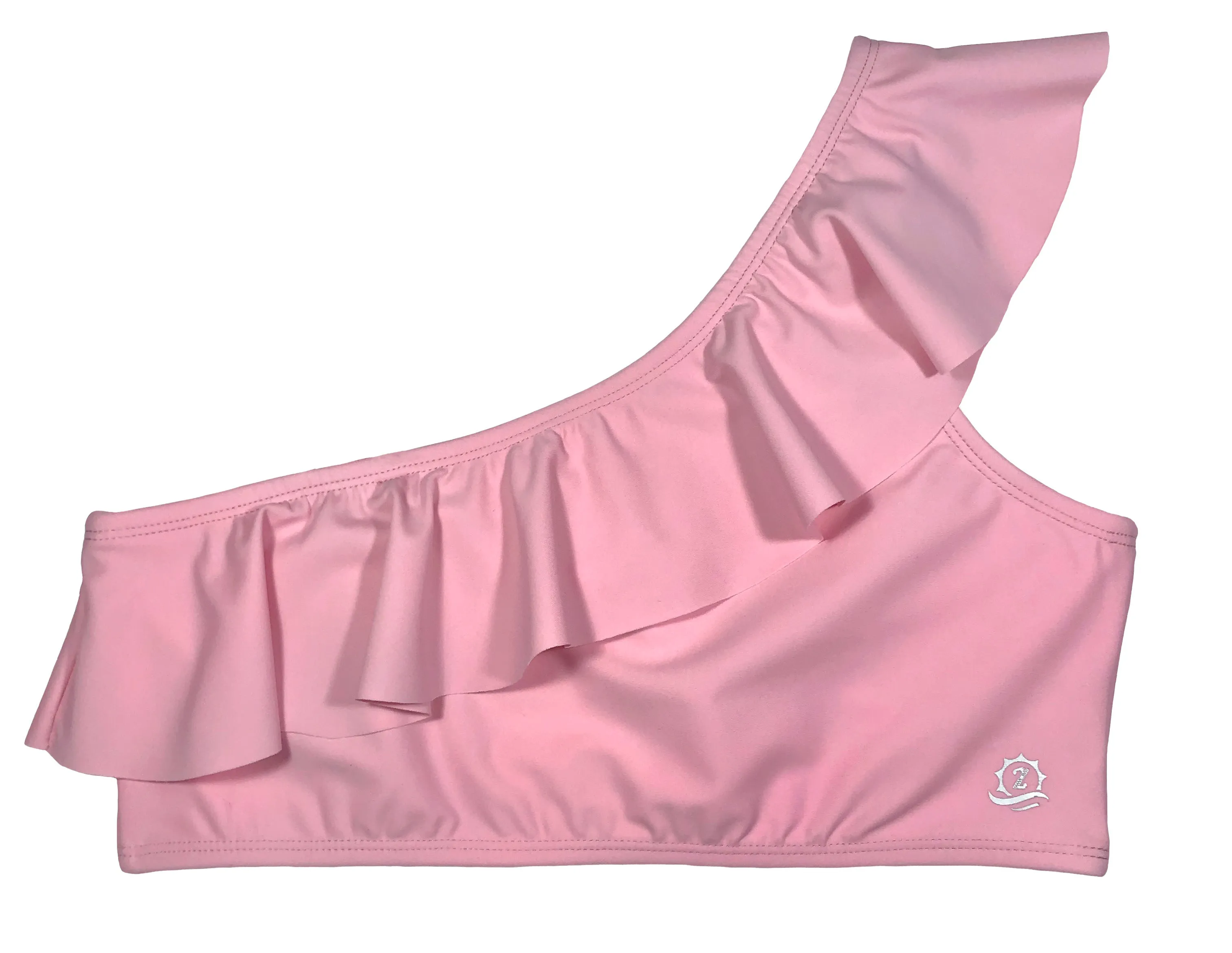 Women's One Shoulder Bikini Top - Pink