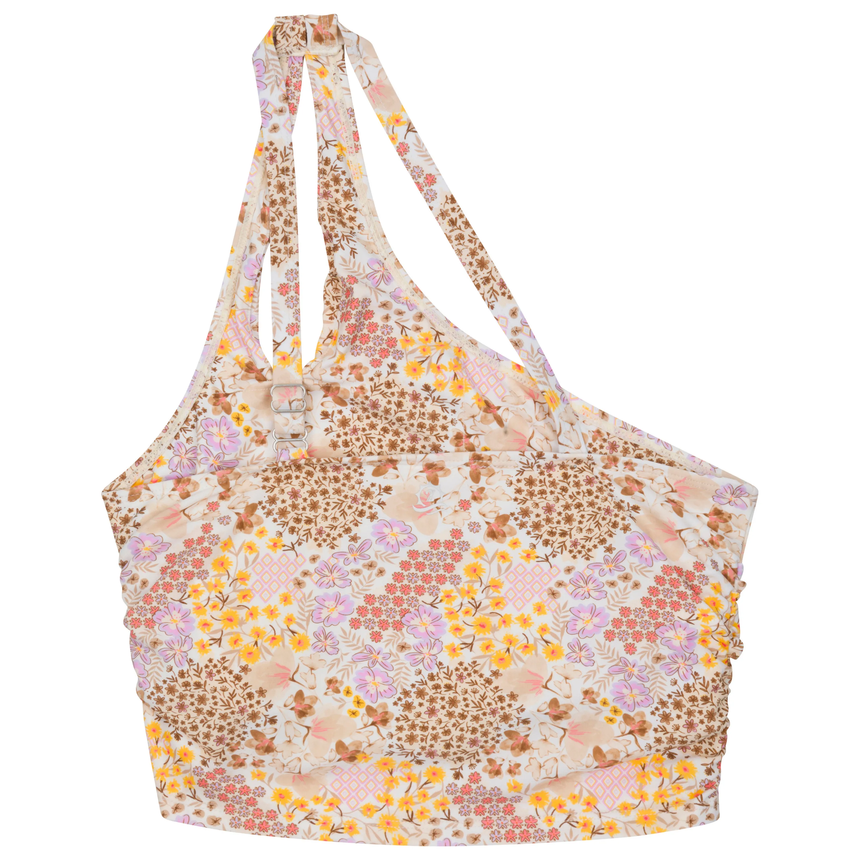 Womens One Shoulder Crop Tankini Top | Meadows