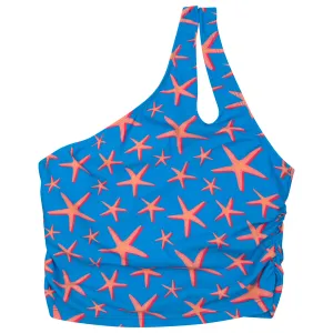 Womens One Shoulder Crop Tankini Top | Starfish