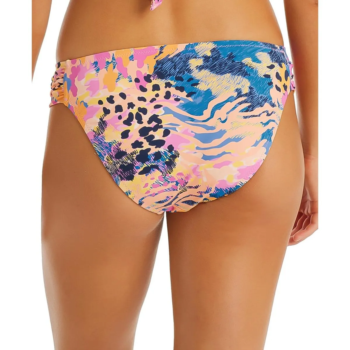 Womens Printed Hipster Swim Bottom Separates