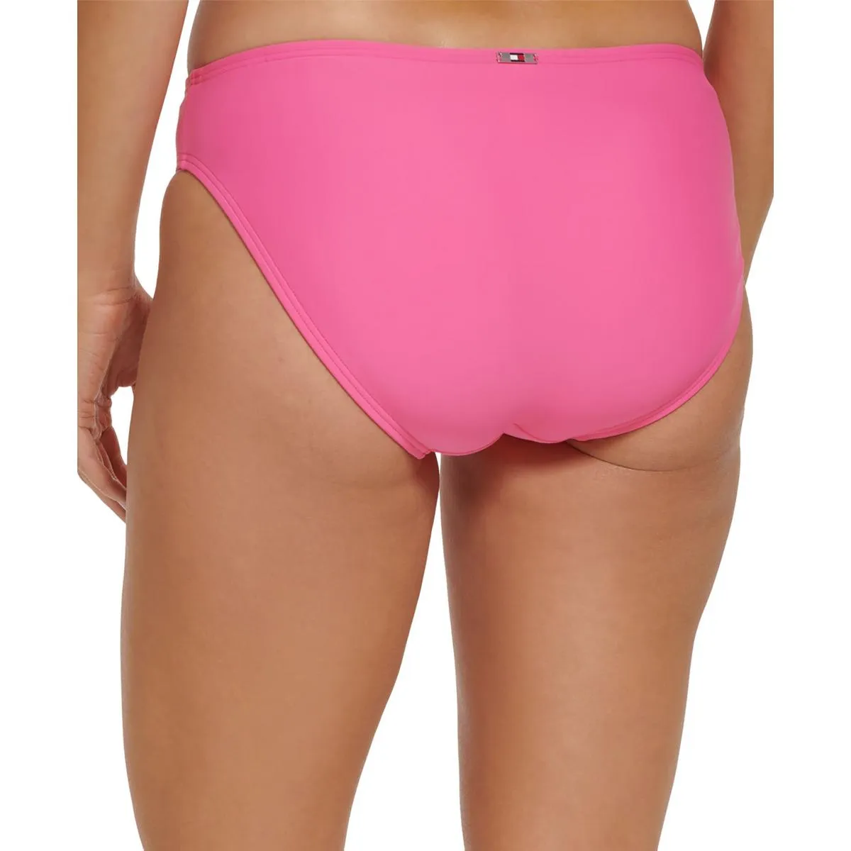 Womens Solid Hipster Swim Bottom Separates