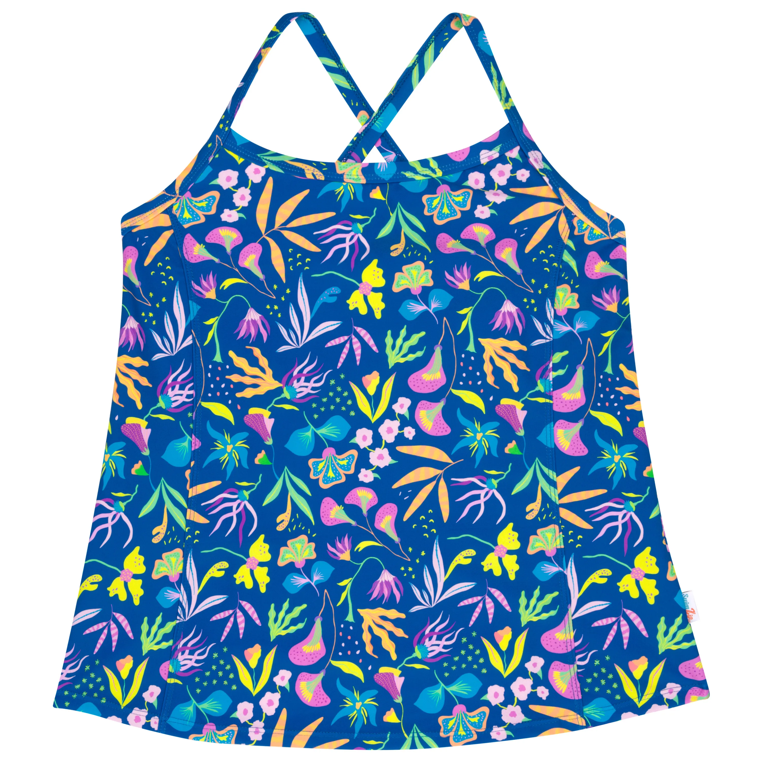 Womens Strappy A-Line Tankini Top | Tropadelic