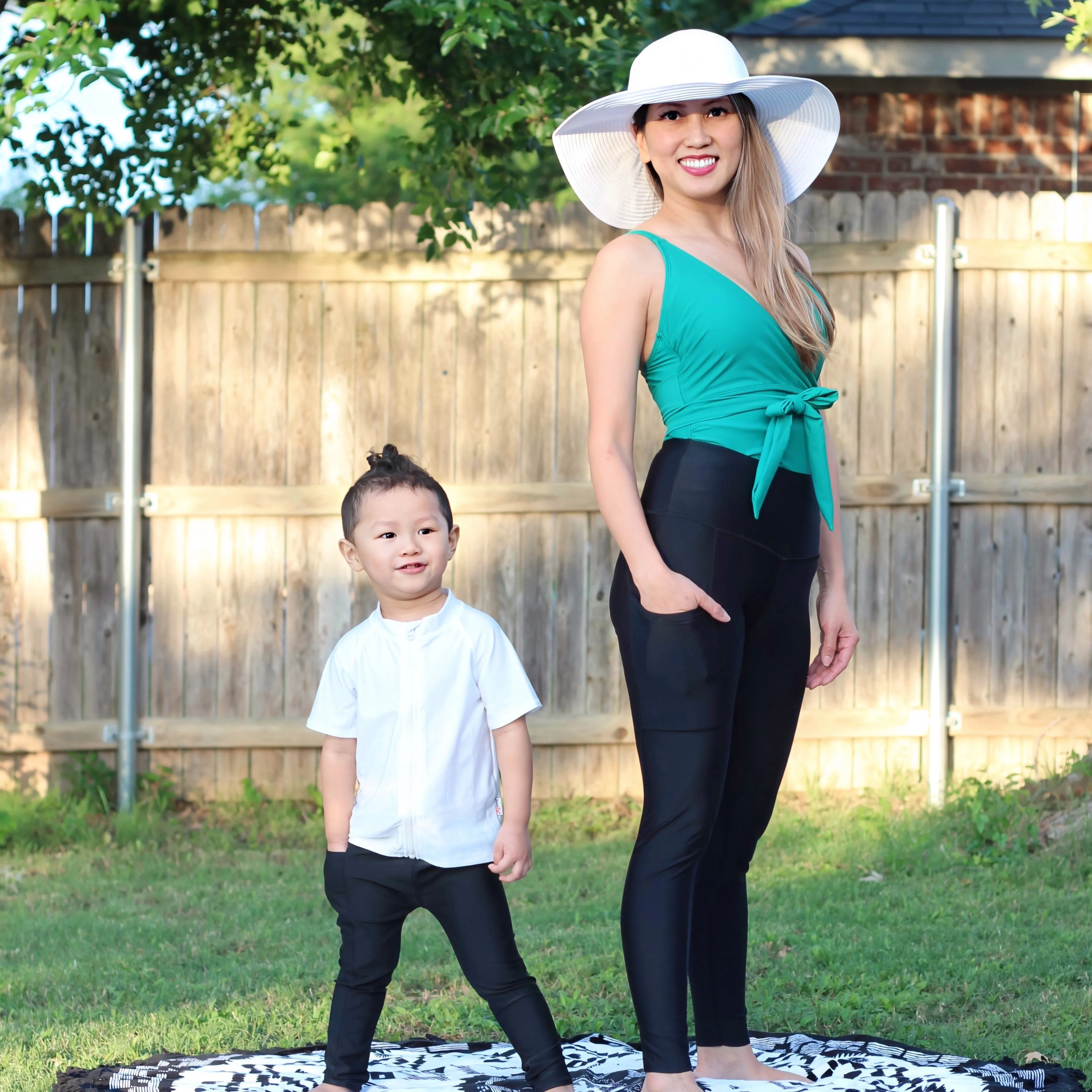 Women's Swim Pants  | "Black