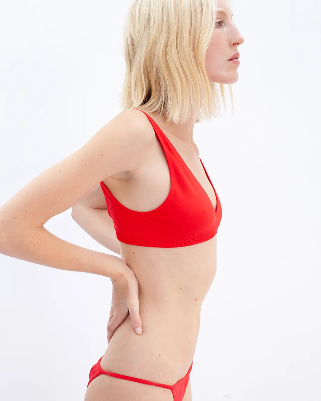 ZESTFUL Bikini Bottoms | Bright Red